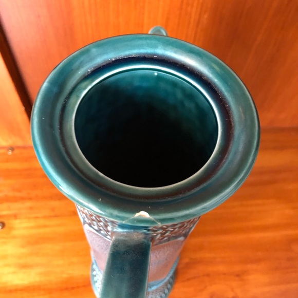 UNUSUAL MAJOLICA NORLEANS VTG AES JAPAN CERAMIC MEDIEVAL CASTLE KEEP TEA POT/MUG - Picture 8 of 13